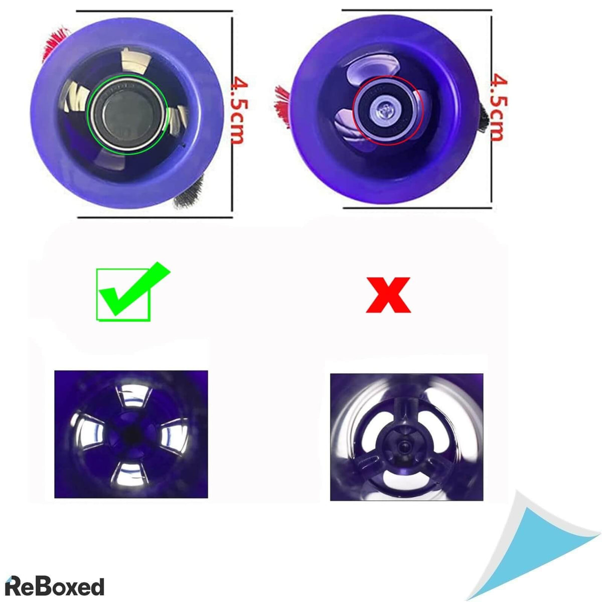 Huayuwa Rola Perie pentru Aspirator Dyson V6 Total/Clean/Absolute V7