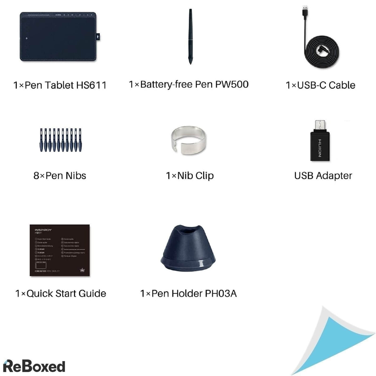 Huion HS611 Tableta Grafica Starry Blue