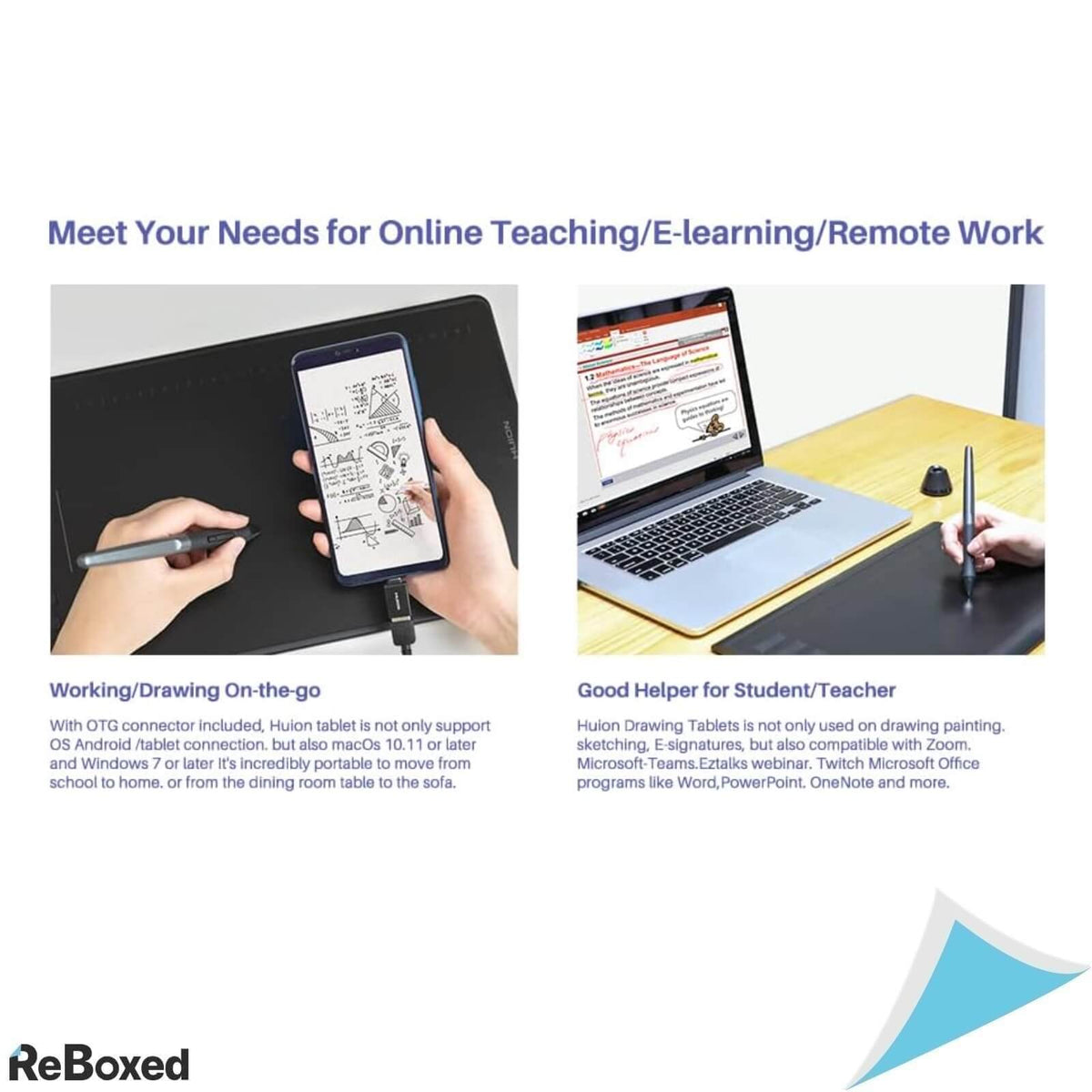 Huion Inspiroy H950P Tableta Grafica USB 5080LPI 266PPS PW100