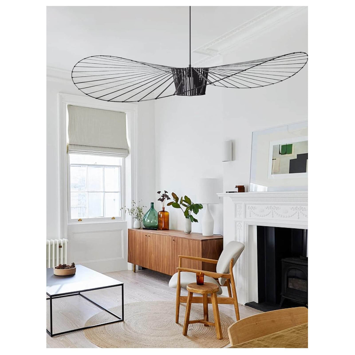 Vertigo Candelabru Vintage 140cm soclu E27 40W Negru