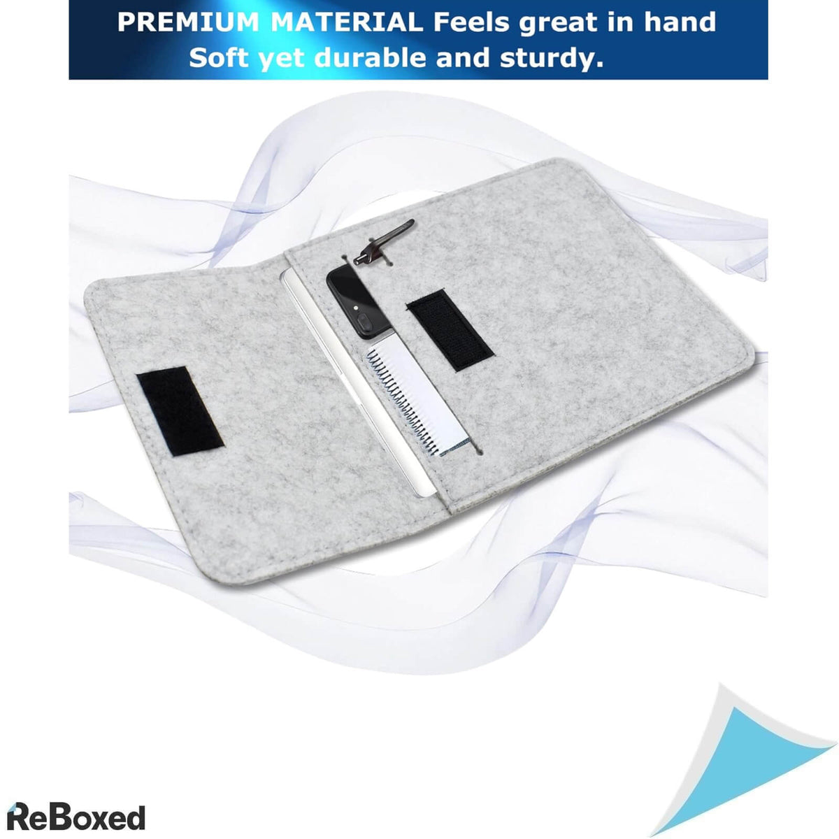 Husa Tableta Amazon Kindle Paperwhite 6-8 Inch Pasla Gri