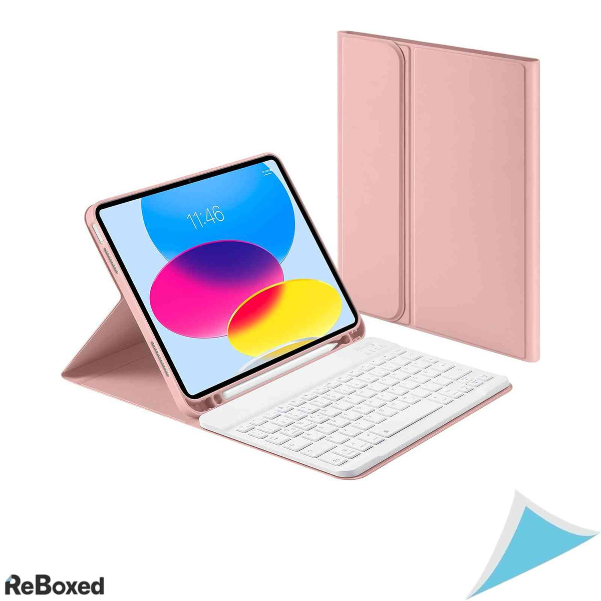 Husa cu Tastatura Bluetooth Laetass pentru iPad 10 Generatia 10.9" (2022)