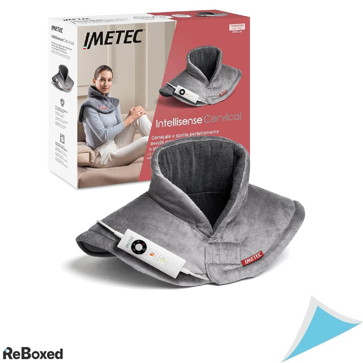 Imetec Intellisense Cervical Perna Termica 47 x 52 cm Gri