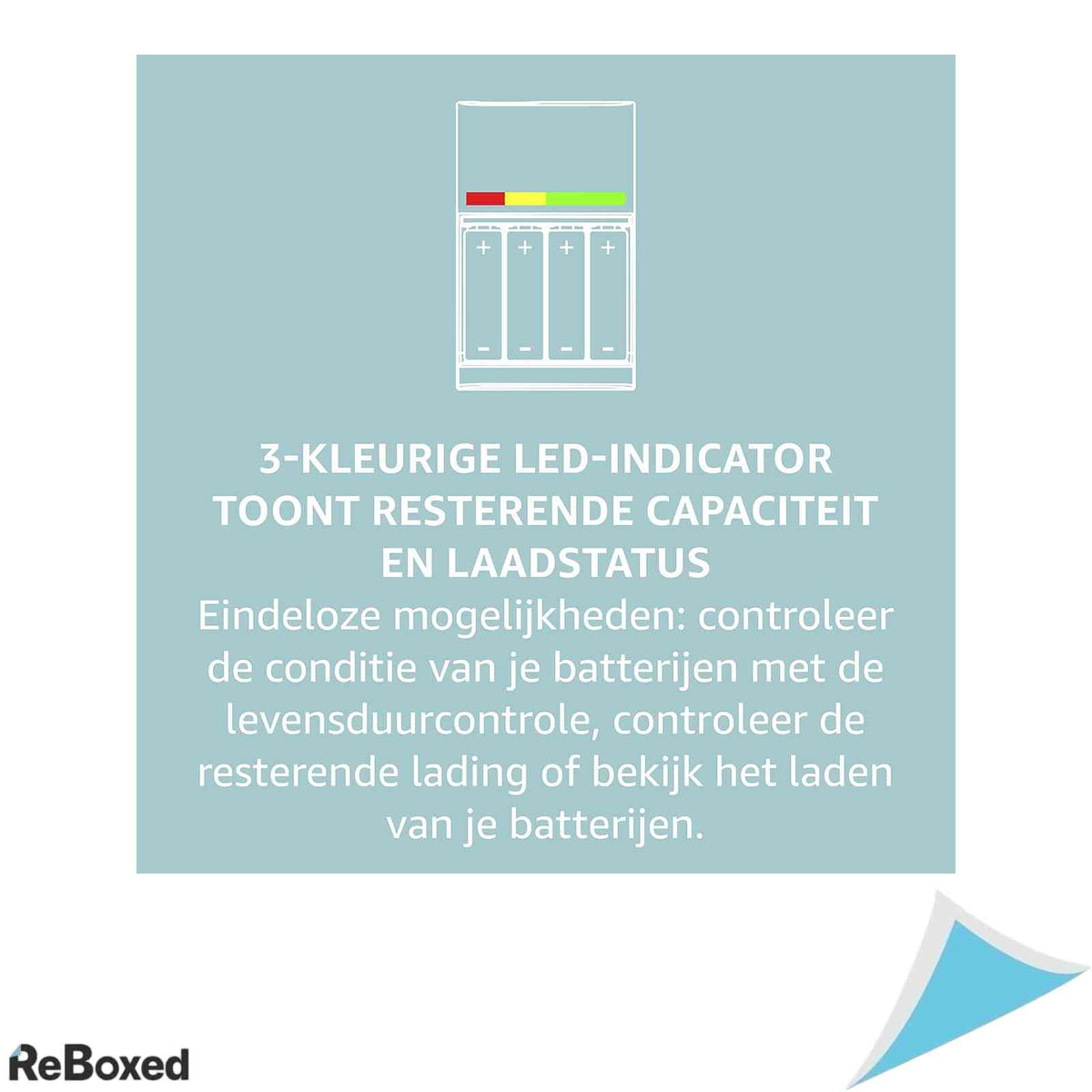 Incarcator Baterii Panasonic eneloop pro cu ecran LED 2500 mAh