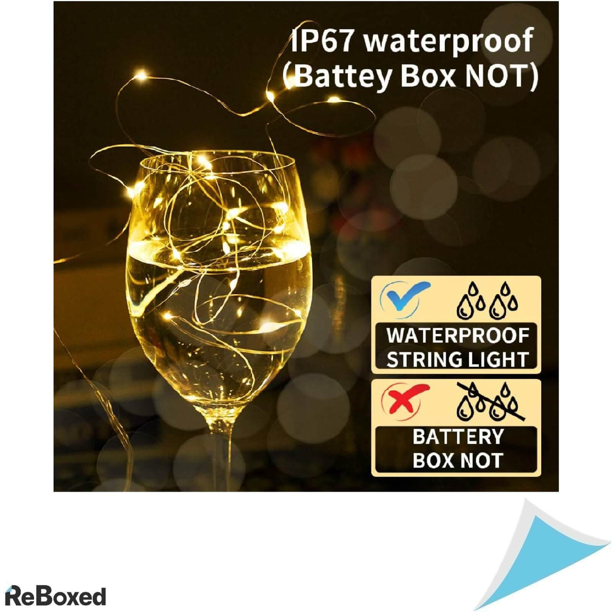 InfaKey 20 Mini Ghirlande LED 2m Waterproof CR2032