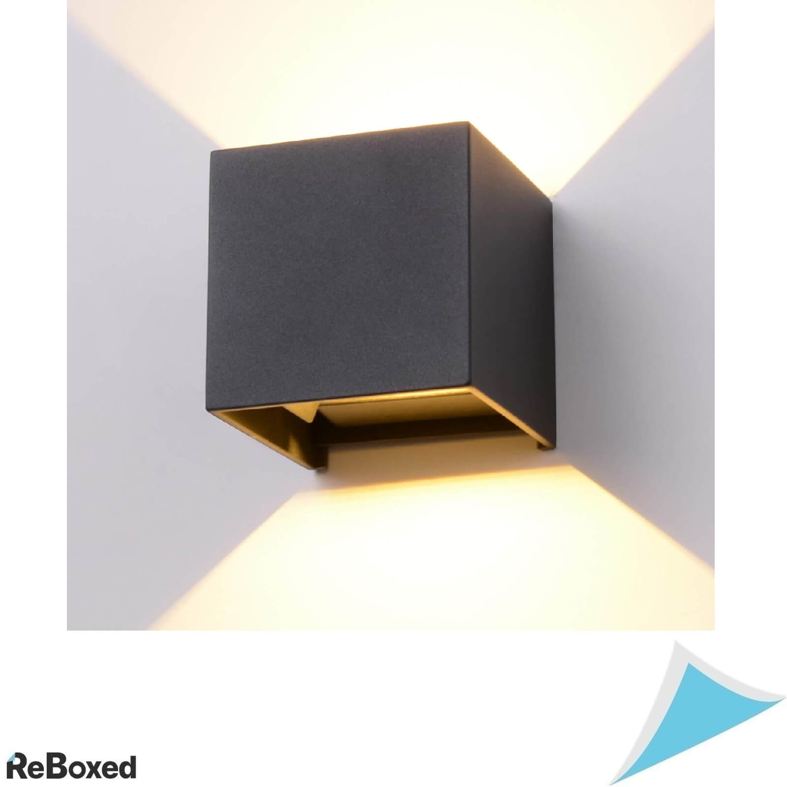 INHDBOX Aplica LED de Exterior 12W IP65 3000K