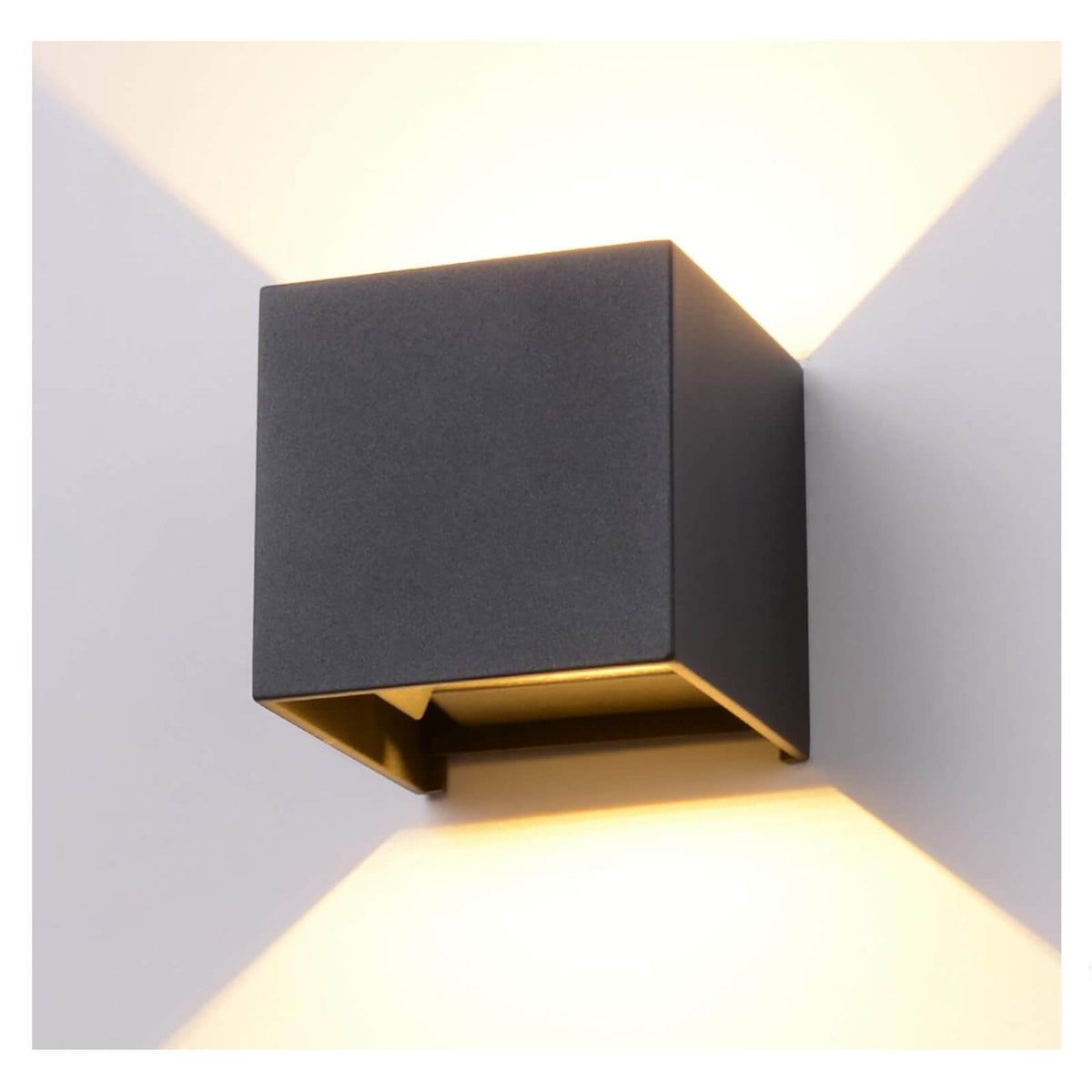 INHDBOX Aplica LED de Exterior 12W IP65 3000K