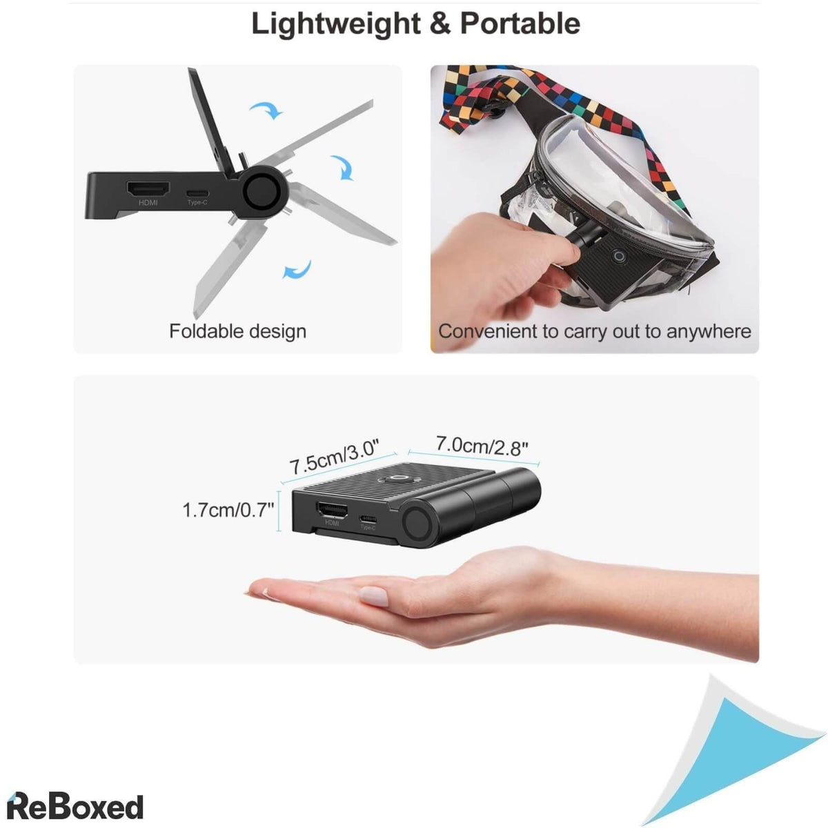 innoAura Dock Charger Switch TV HDMI USB-C USB 3.0