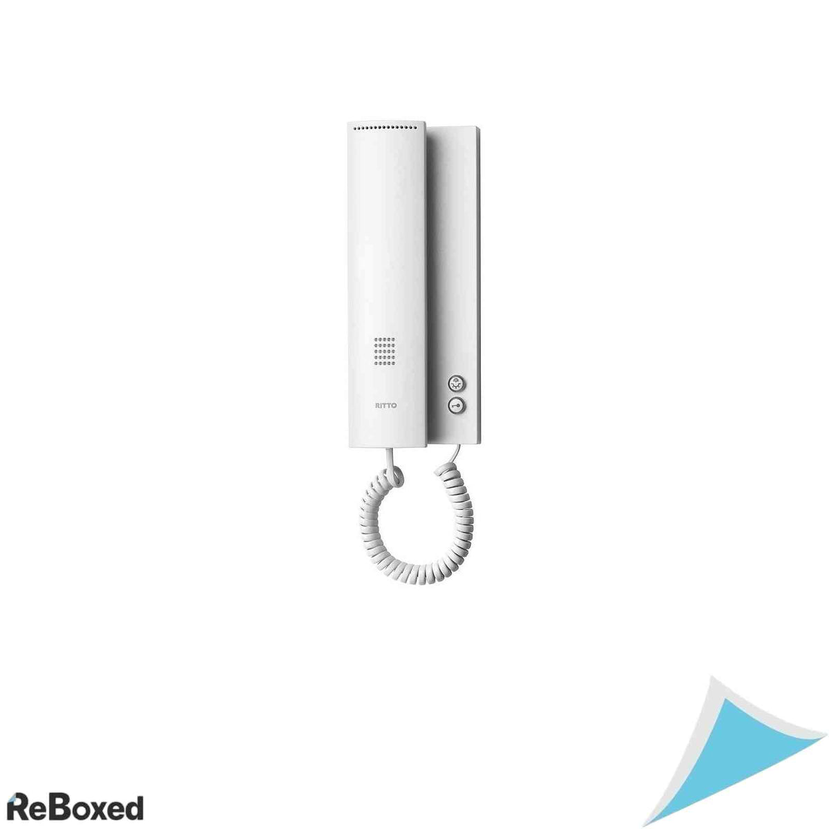 Interfon Audio Schneider Electric Ritto 1763070 TwinBus, Unitate Interioara cu Buton Deschidere Usa, Alb
