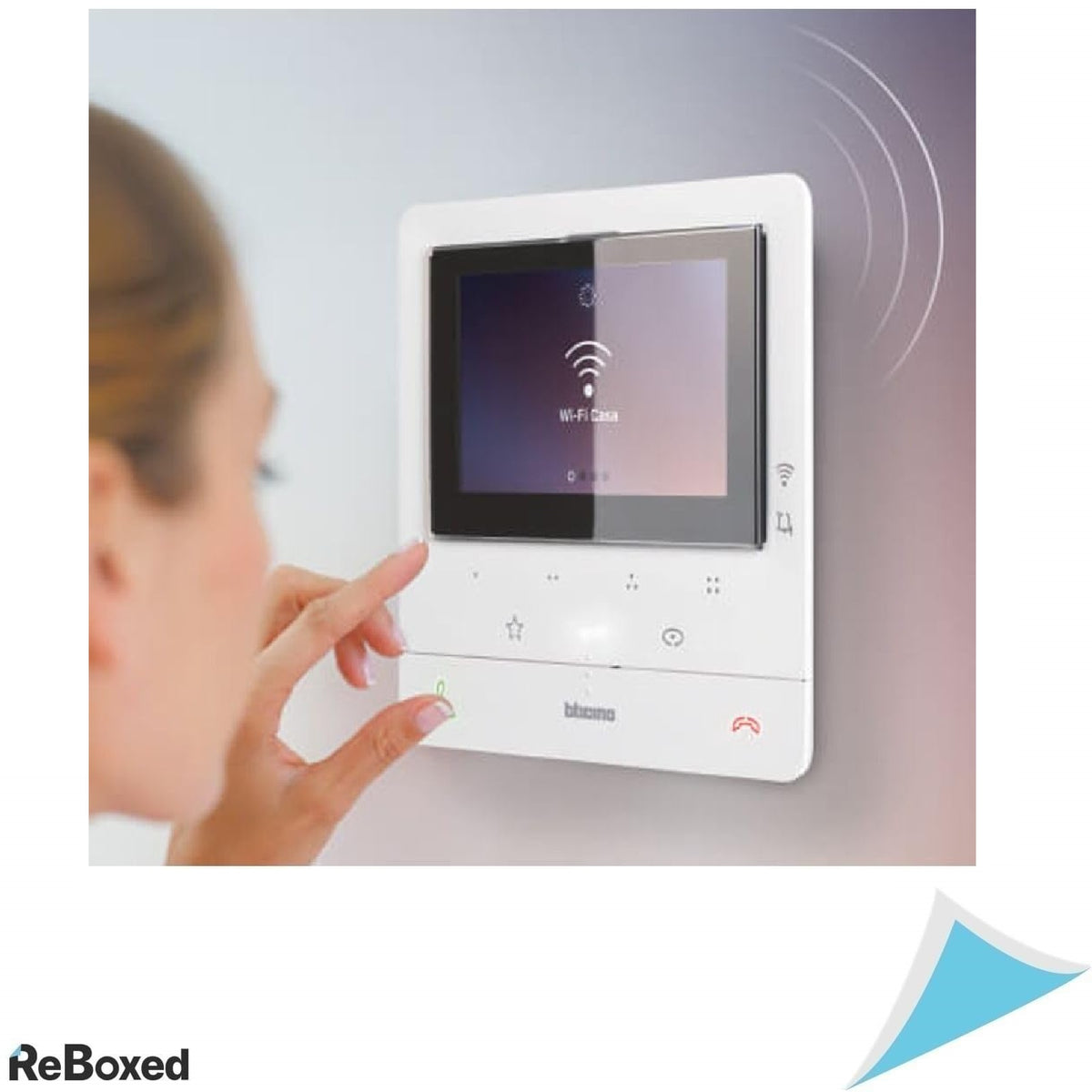 Bticino 344682 – Monitor Video Interfon Smart cu WiFi si Ecran Tactil de 5 inch