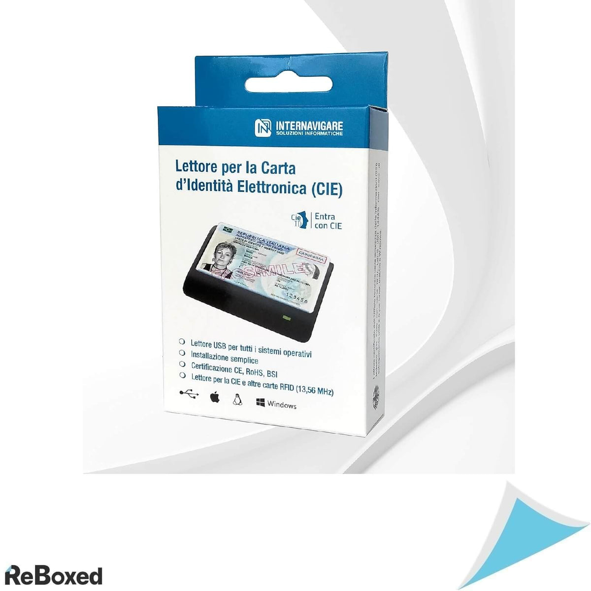 Internavigare CIE 3.0 Card Contactless RFID NFC 13.56 MHz