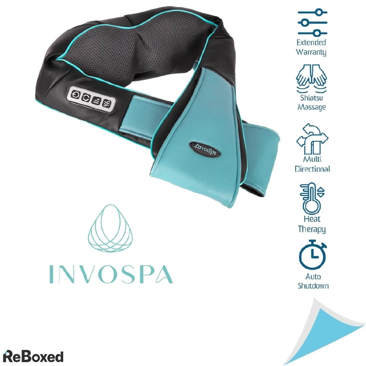 InvoSpa 3D Body Aparat Masaj Shiatsu Gat si Corp cu Incalzire