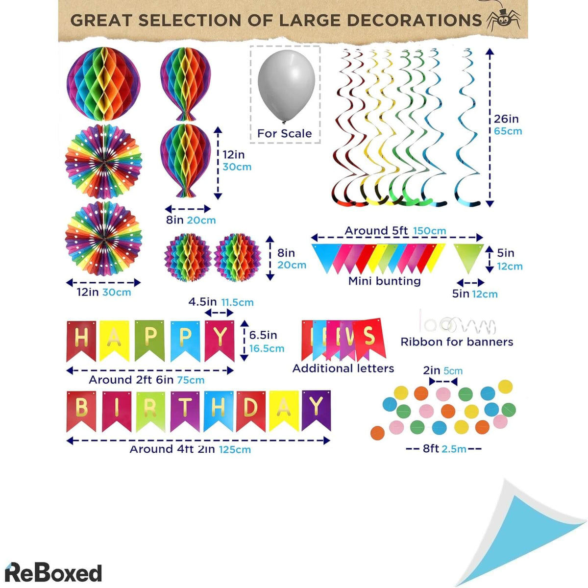 Itsy Bitsy Party Co Set Decoratiuni pentru Ziua de Nastere