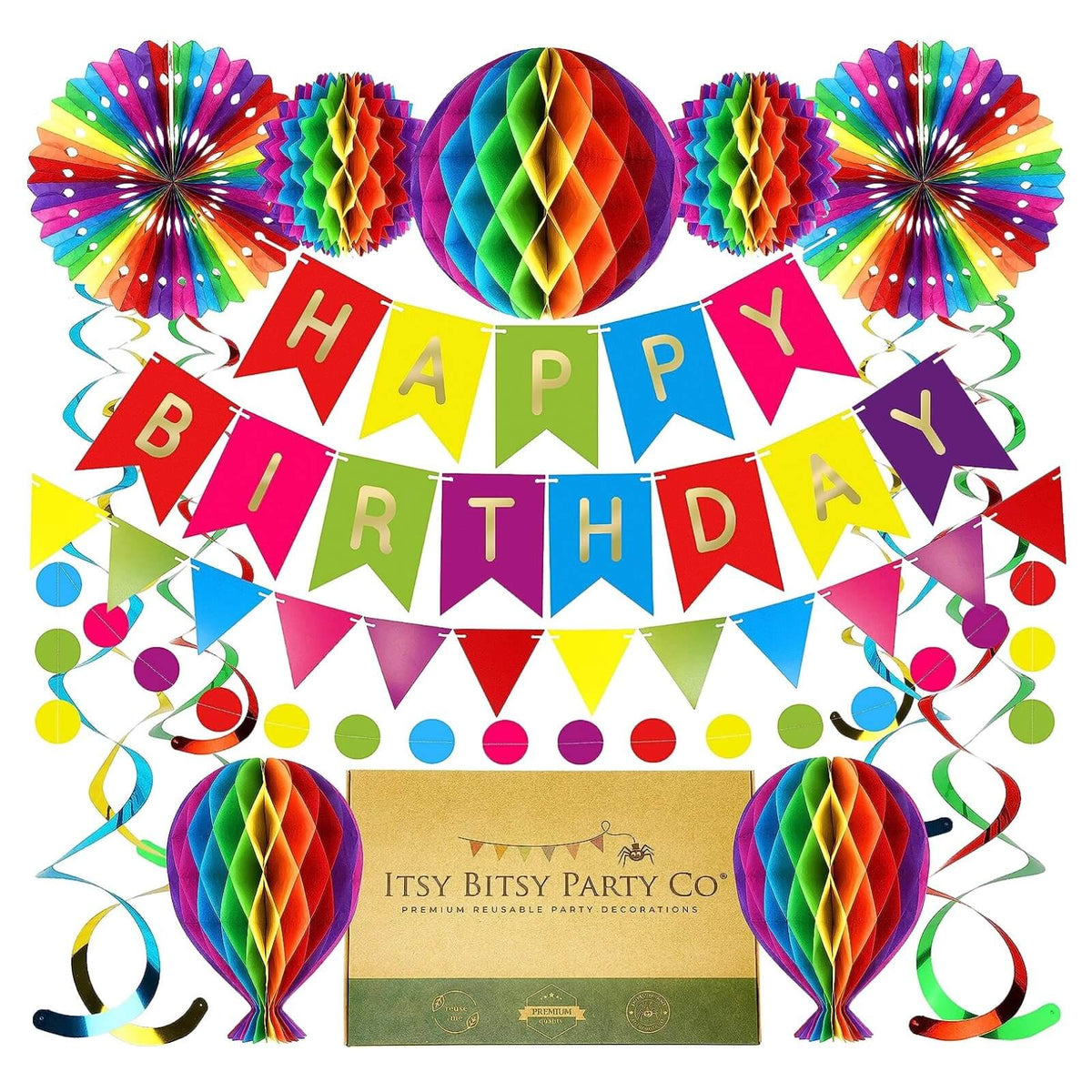 Itsy Bitsy Party Co Set Decoratiuni pentru Ziua de Nastere