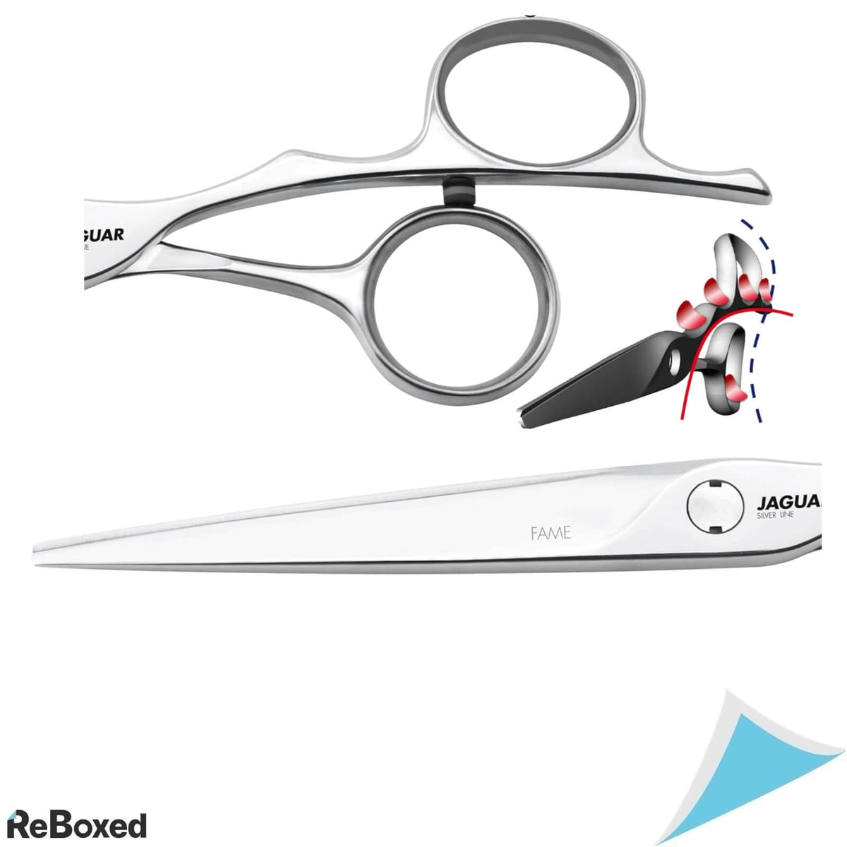 Jaguar Silver Line Fame Foarfeca Profesionala pentru Tuns 5.5 inch