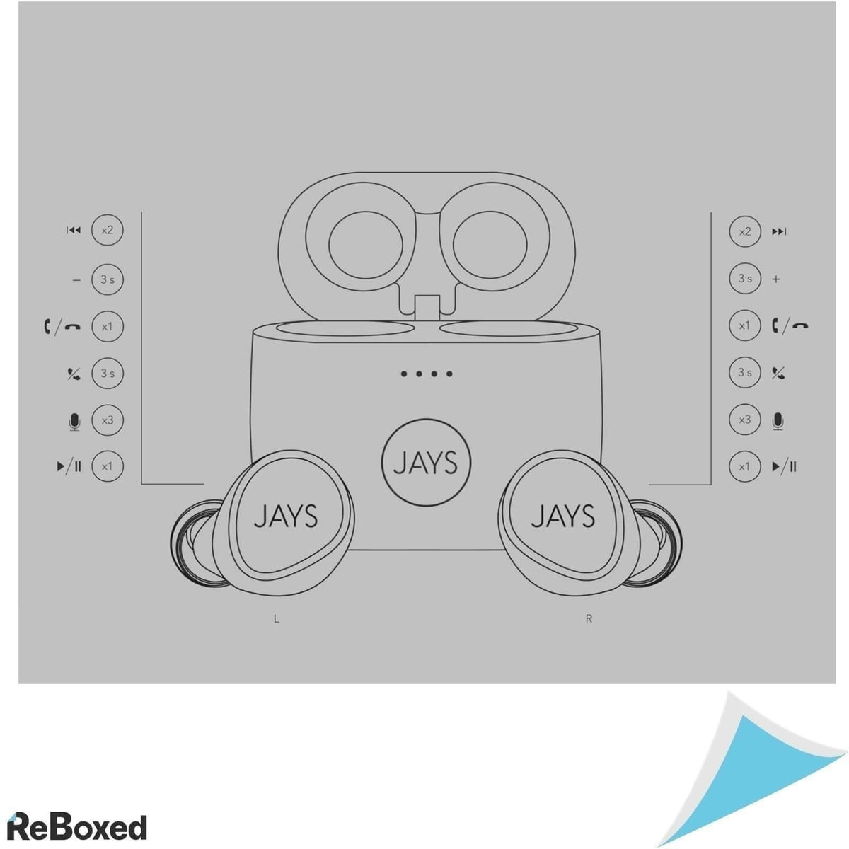 Jays M-Five Casti Intraauriculare True Wireless Bluetooth