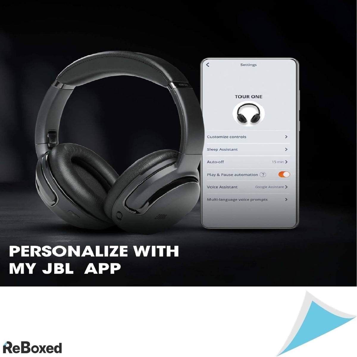 JBL Tour One Casti Over-Ear Bluetooth Wireless 4 Microfoane Negru