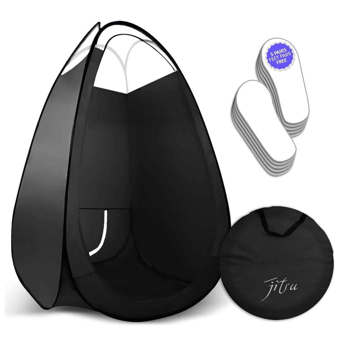 Jitsu Cort pentru Bronzare cu Pulverizare Negru