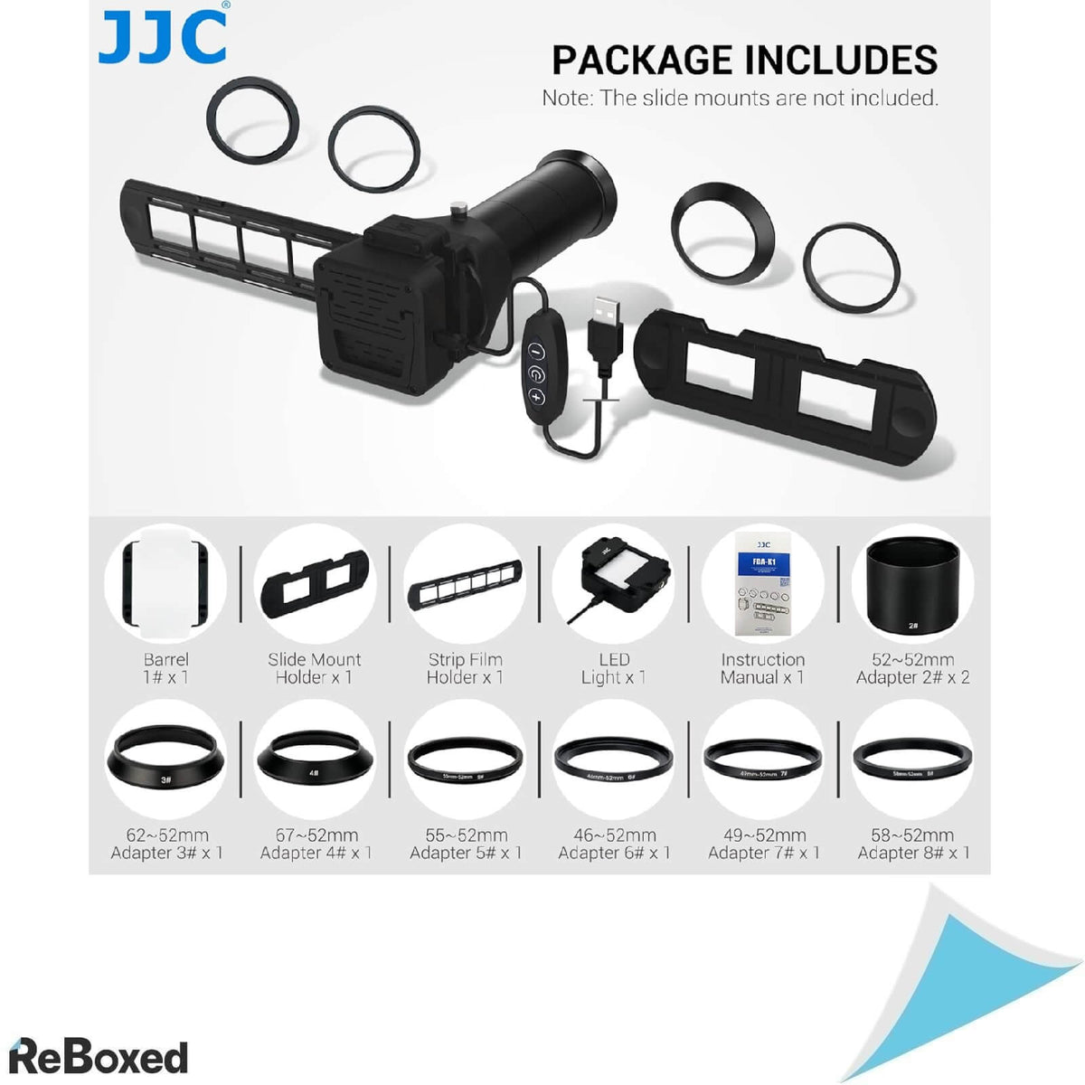 JJC Suport cu Iluminare 6500K pentru Fotografie 6 Negative 35mm