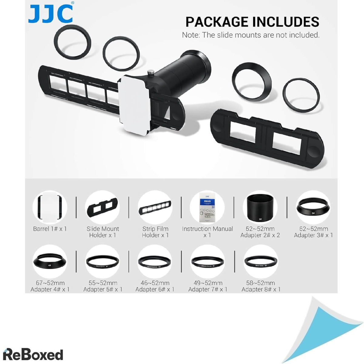 JJC Suport cu Iluminare 6500K pentru Fotografie Nikon ES2 Negative 35mm