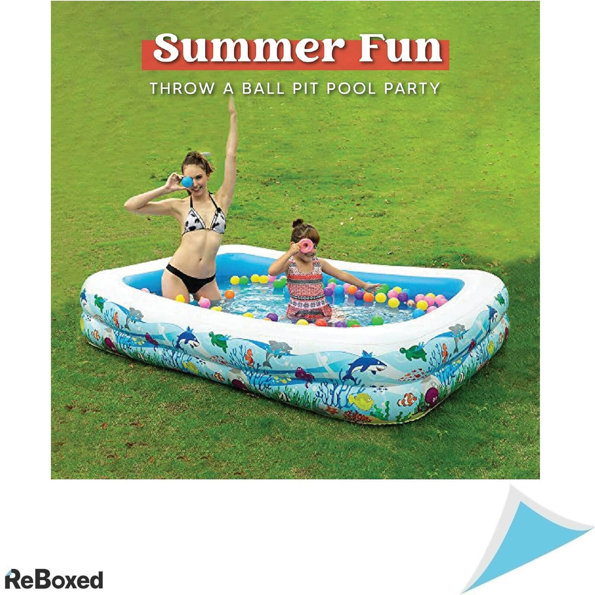 Joyin Piscina Gonflabila Copii 260x175x50 cm