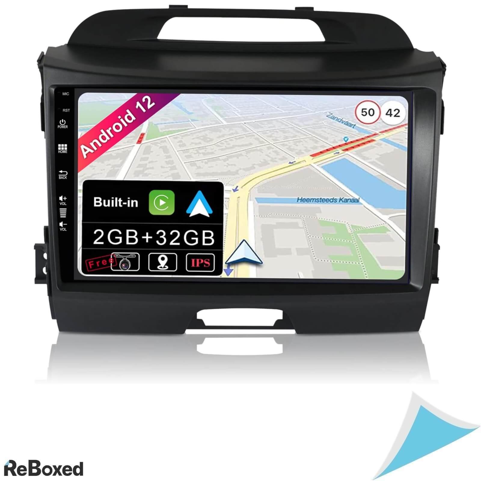 Joyx Radio Auto Android 12 IPS 2.5D Compatibil cu Kia Sportage 2010-2015 9 Inch