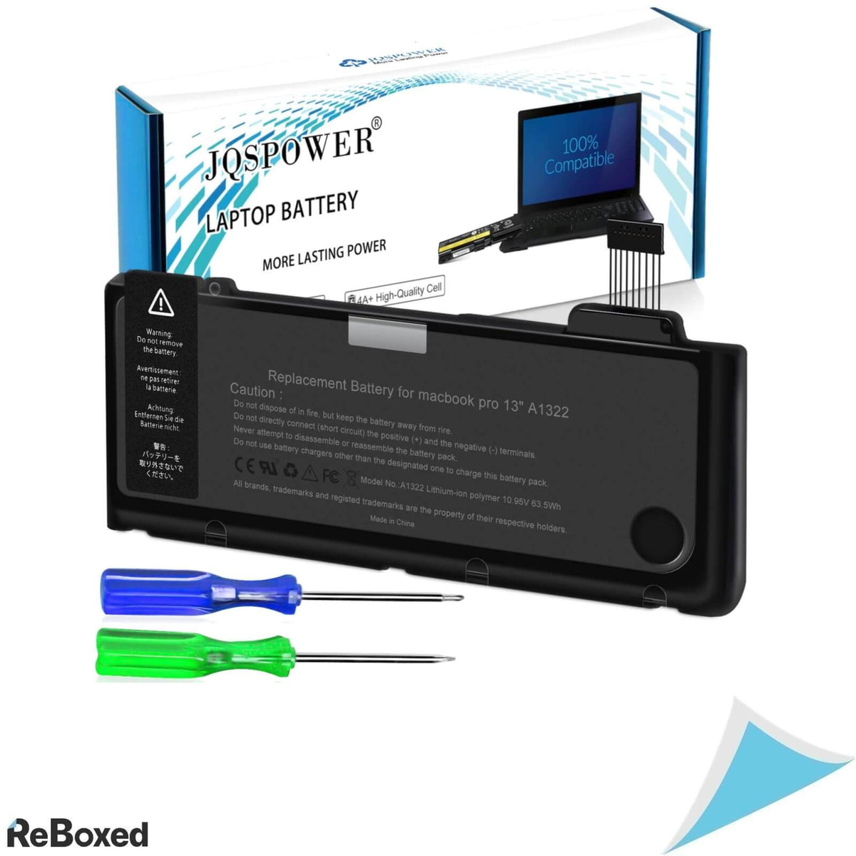 JQSPOWER Baterie pentru MacBook Pro 13 A1322