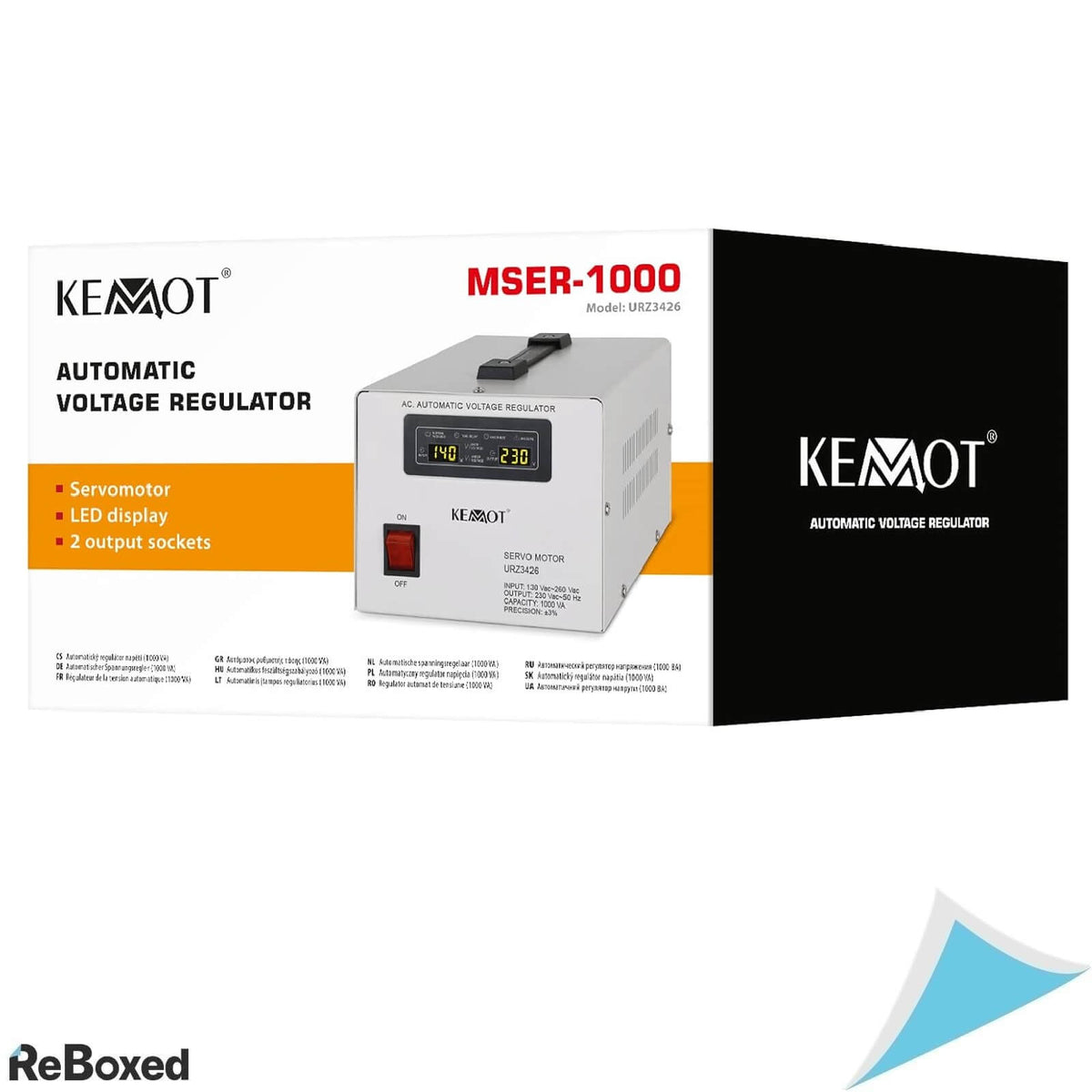 Kemot URZ3426 MSER-1000 VA Stabilizator Automat de Tensiune