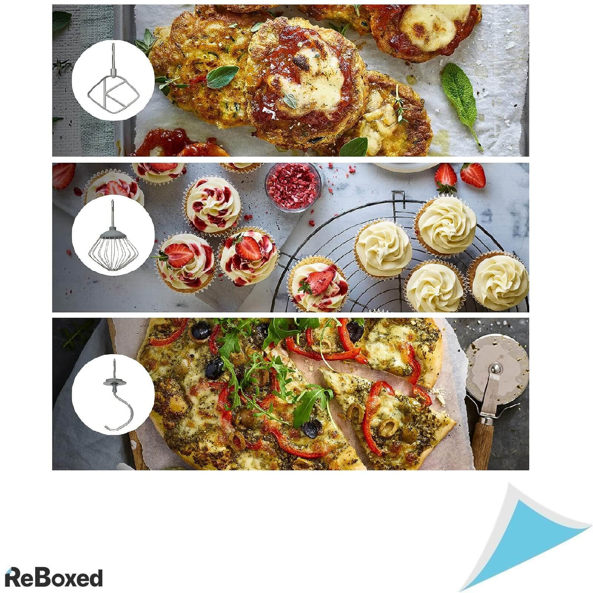 Kenwood Prospero KHC29.P0SI Robot de bucatarie 1000W 4.3l 30dB