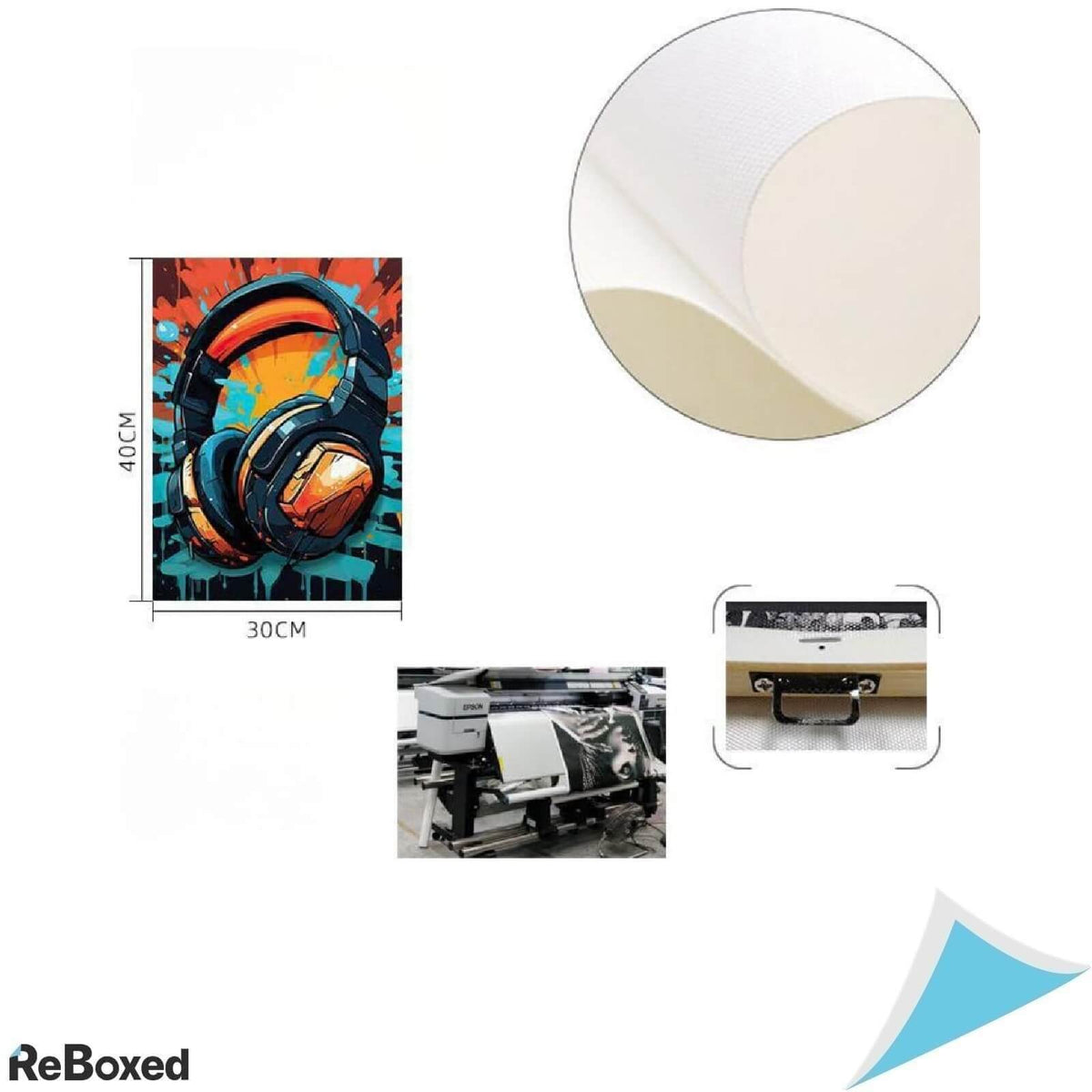 Kepuarm Set 3 Tablouri Canvas cu Tematica Gaming