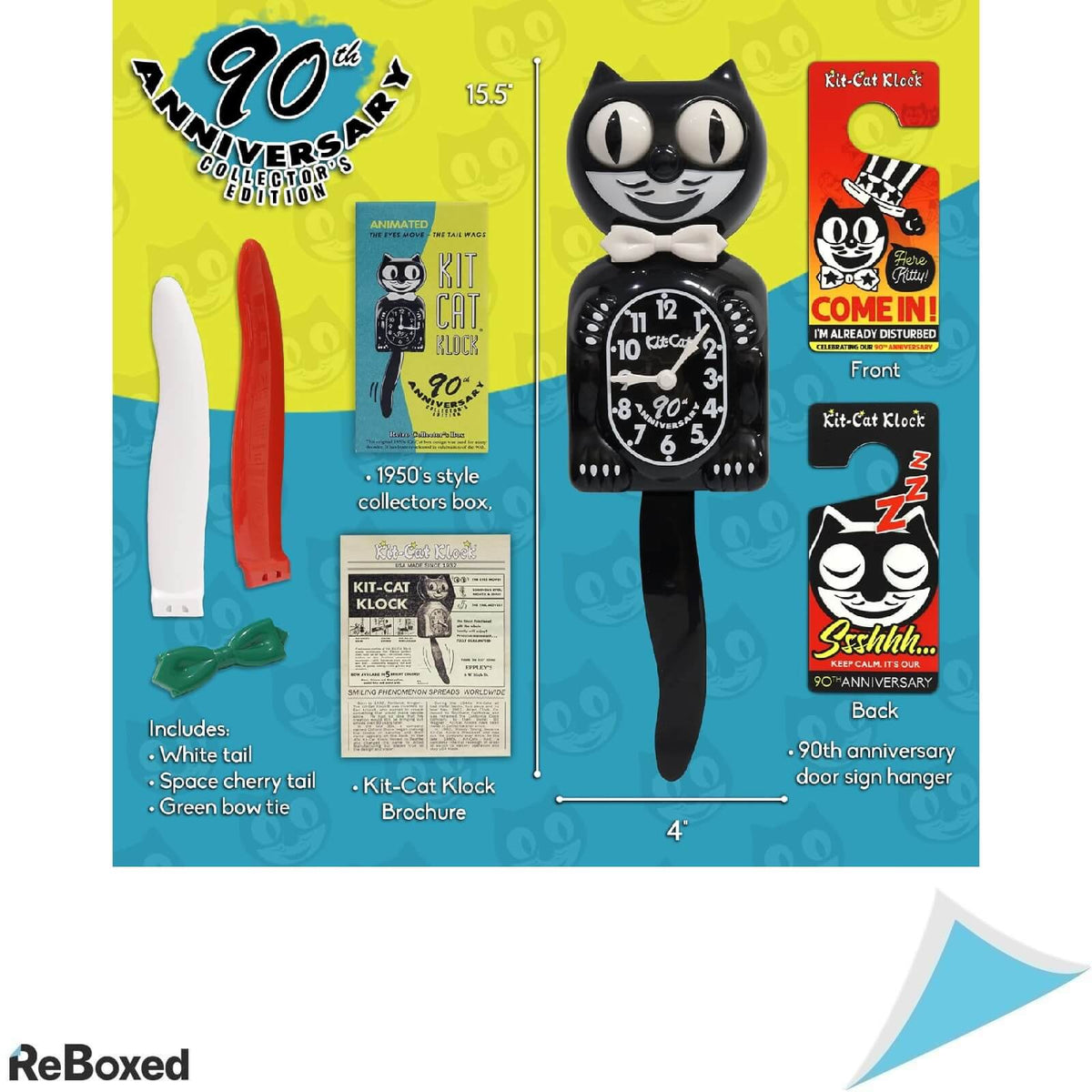 Kit Cat Klock Ceas de Perete Original 90th Anniversary