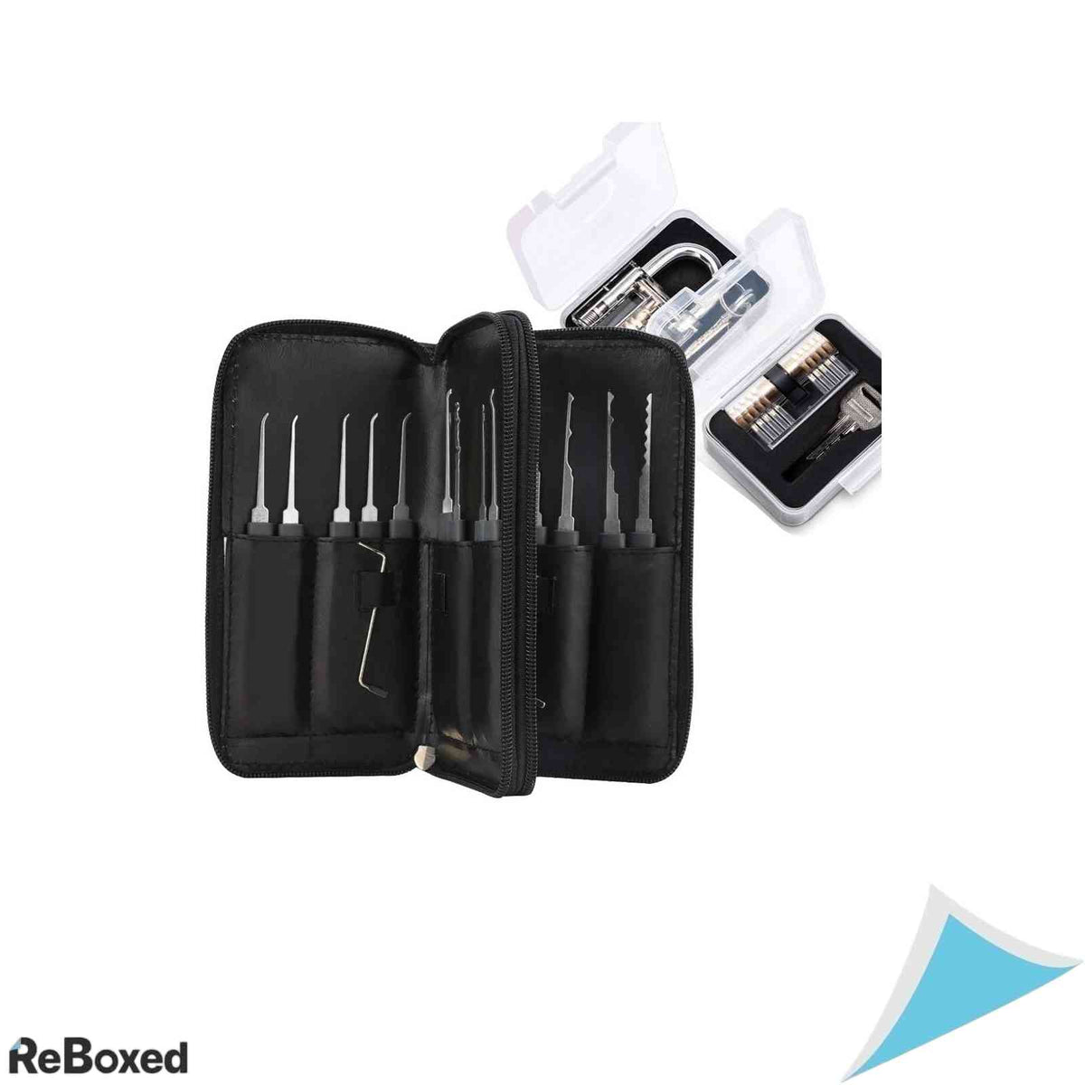 Kit Deschidere Lacate Diyife 33 Piese cu 2 Lacate Transparente de Exercitiu si Husa