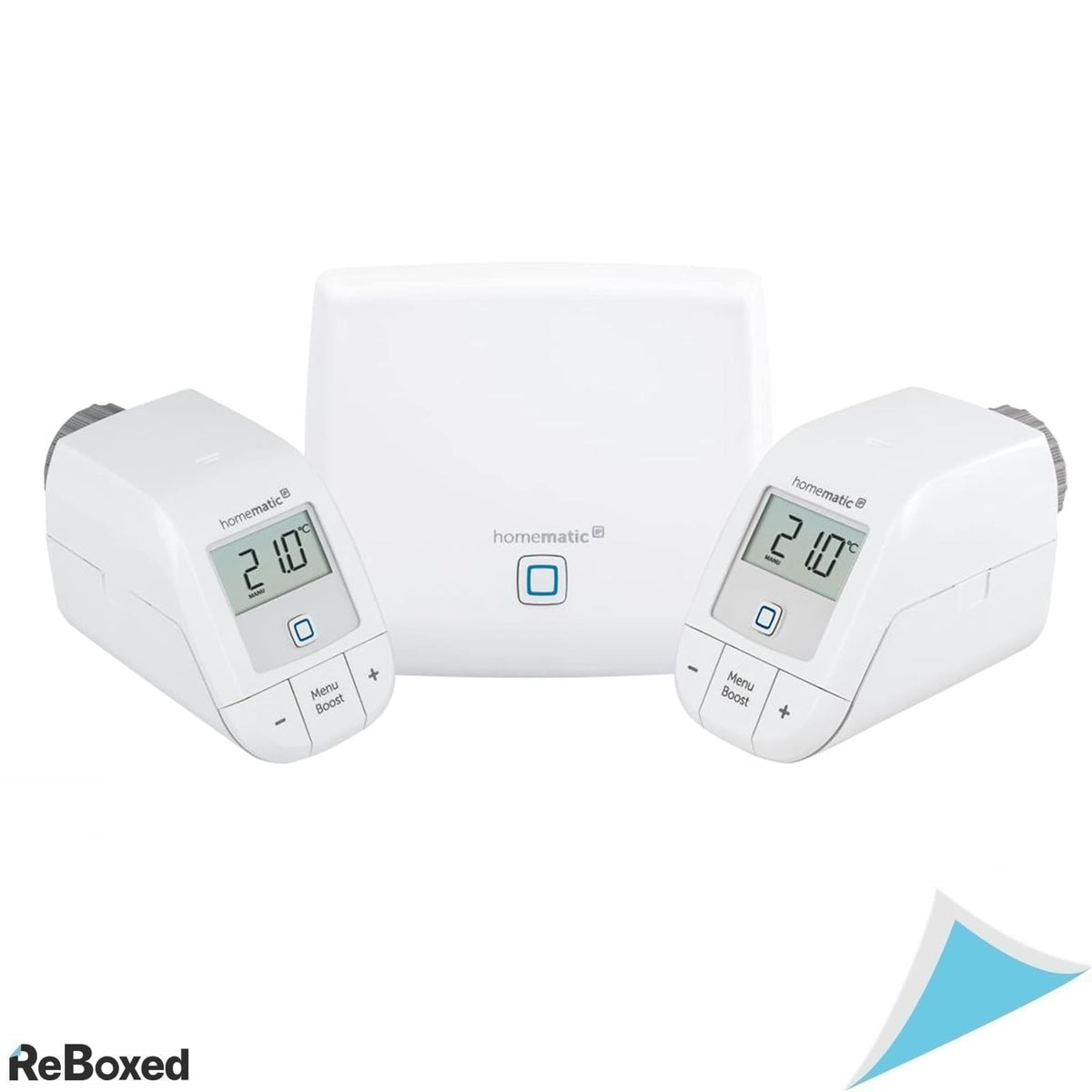 Kit de inceput pentru incalzire inteligenta Homematic IP – control digital, compatibil Alexa si Google, economisire energie