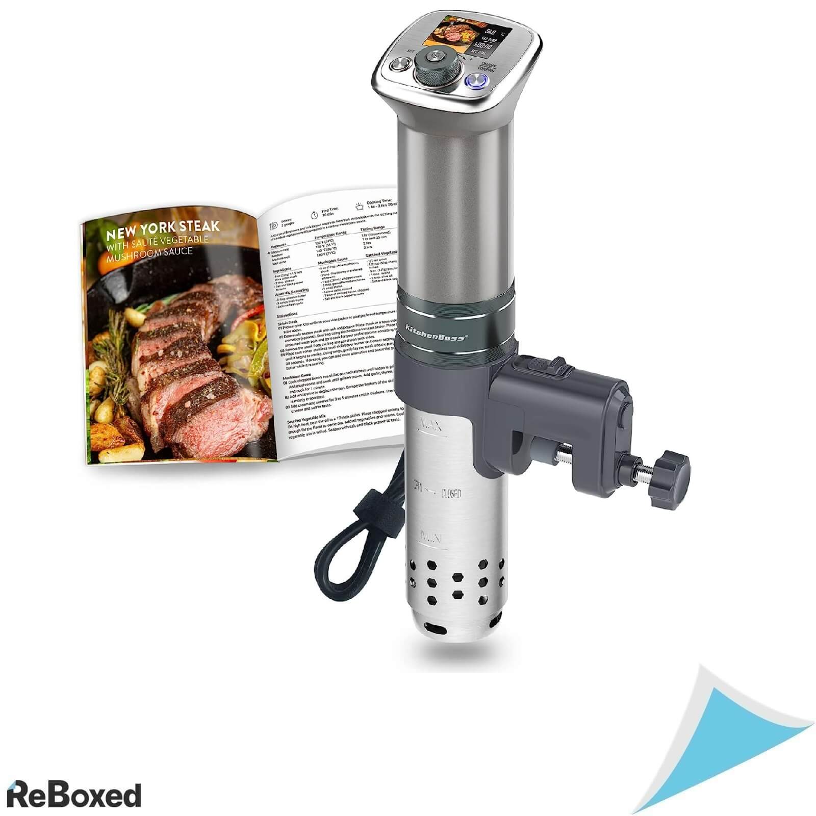 KitchenBoss G320 Sous Vide 1100W IPX7 LCD color SUS304