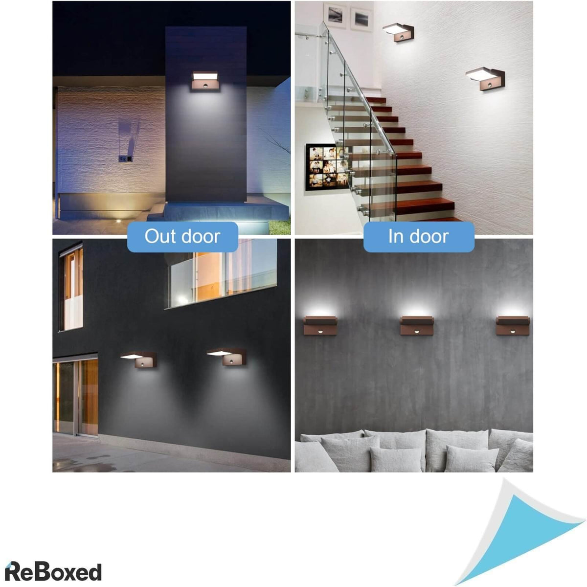 Klighten Lampa LED Ajustabila 24W IP65 1500lm 6000K