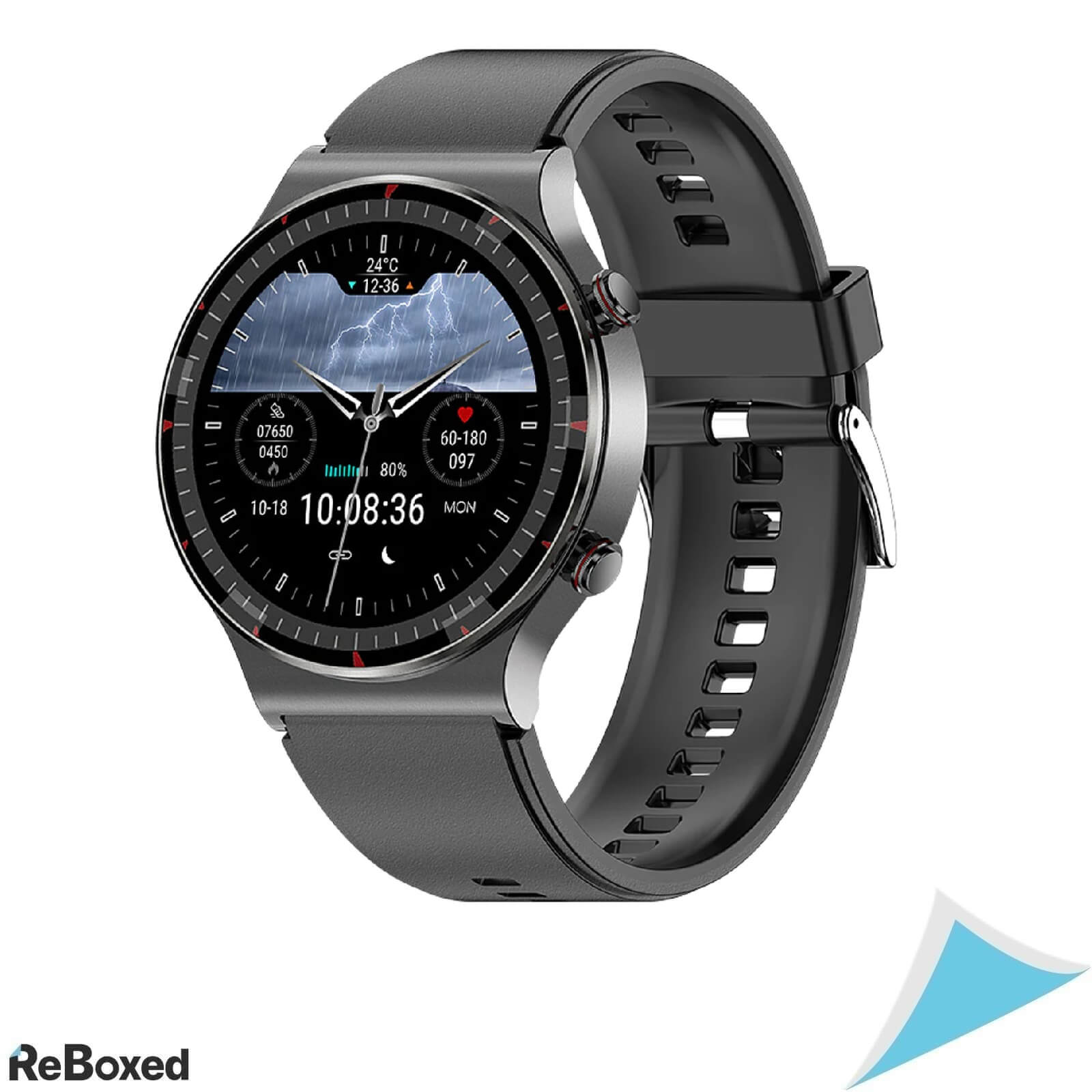 Knauermann Pro 2 (2023) SmartWatch ECG HRV Bluetooth 46mm