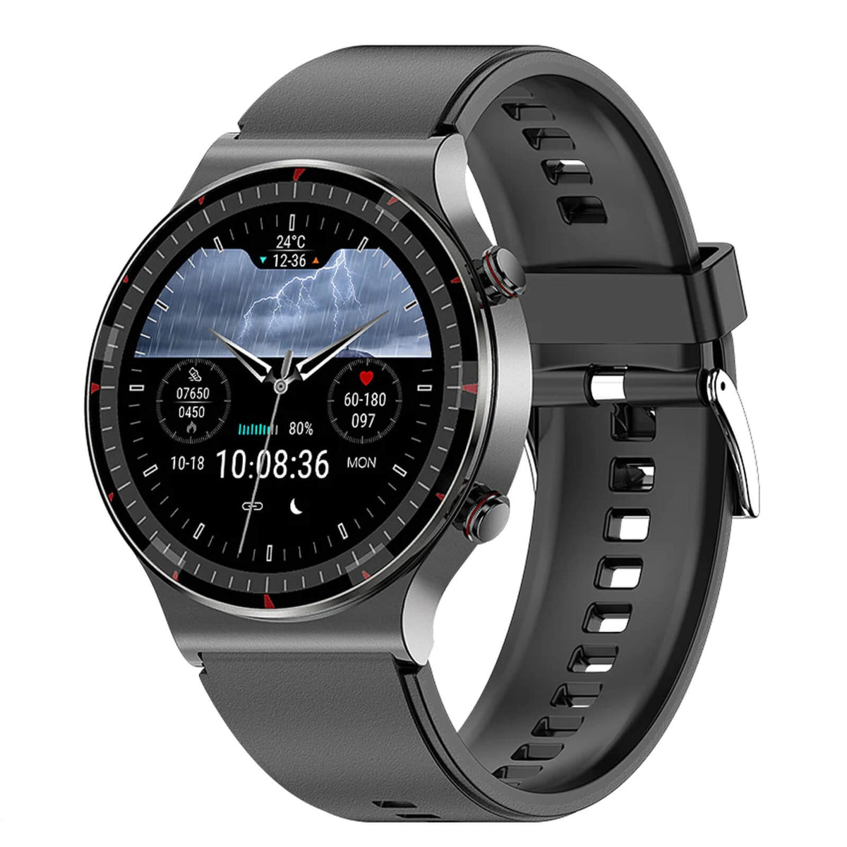 Knauermann Pro 2 (2023) SmartWatch ECG HRV Bluetooth 46mm