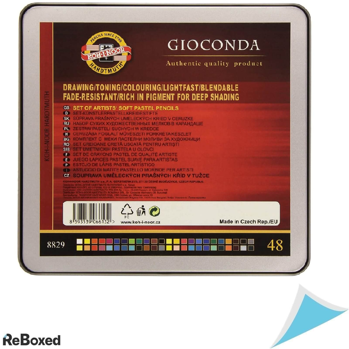 Koh-I-Noor Gioconda 8829 Set Creioane Colorate 48 culori/set