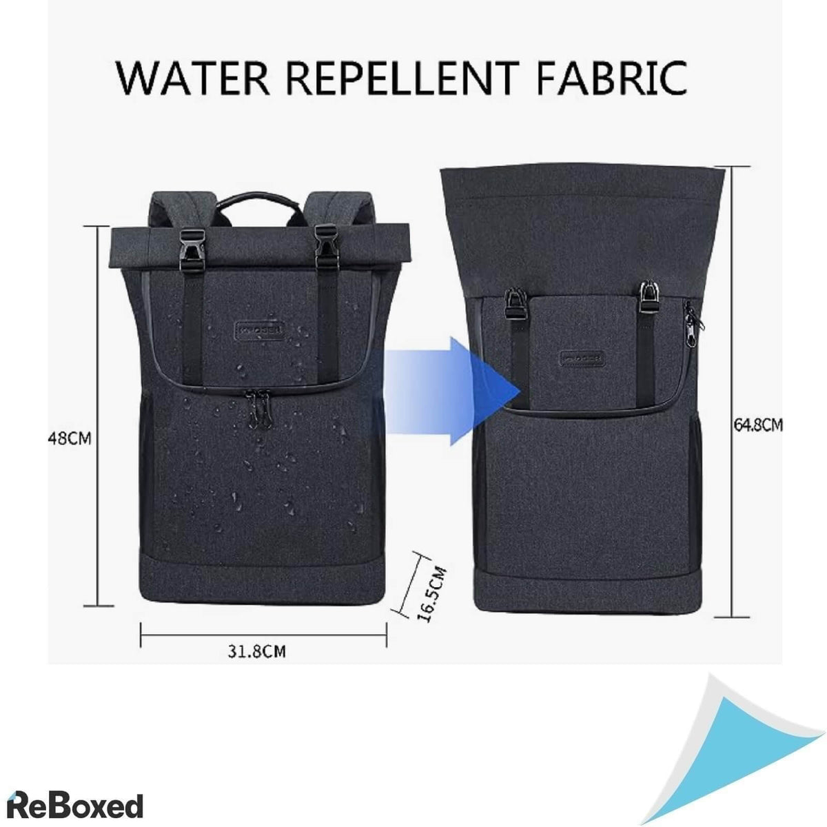 Kroser RollTop Rucsac pentru Laptop 15.6 Inch