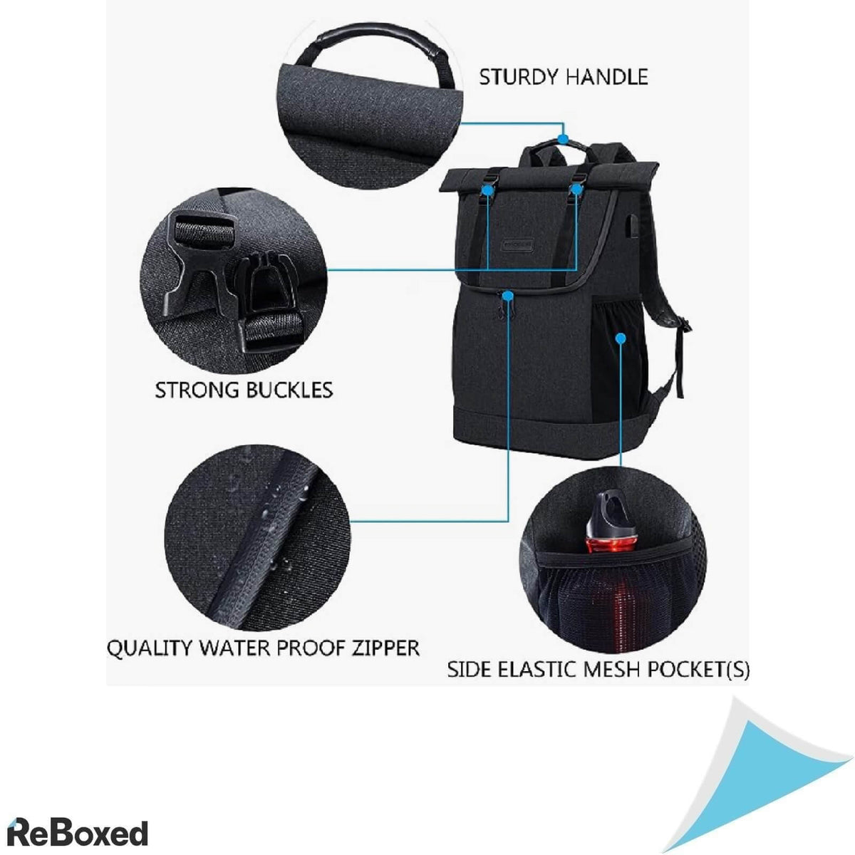 Kroser RollTop Rucsac pentru Laptop 15.6 Inch