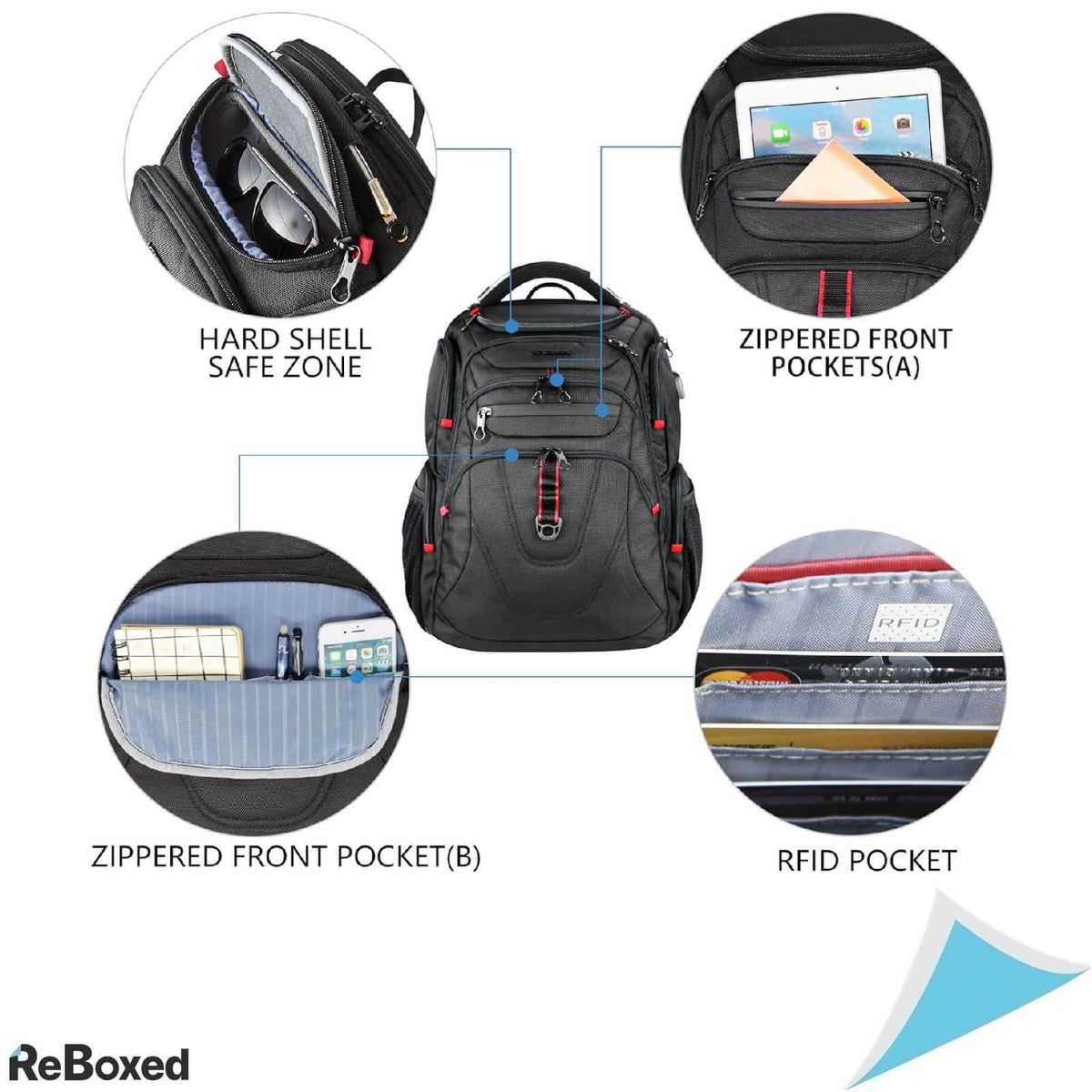 Kroser Rucsac Laptop de Calatorie XL TSA 17.3 Inch