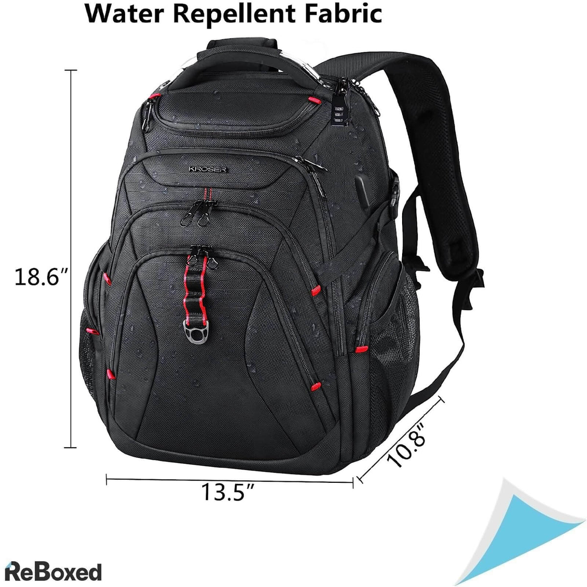 Kroser Rucsac pentru Laptop 17.3 Inch USB