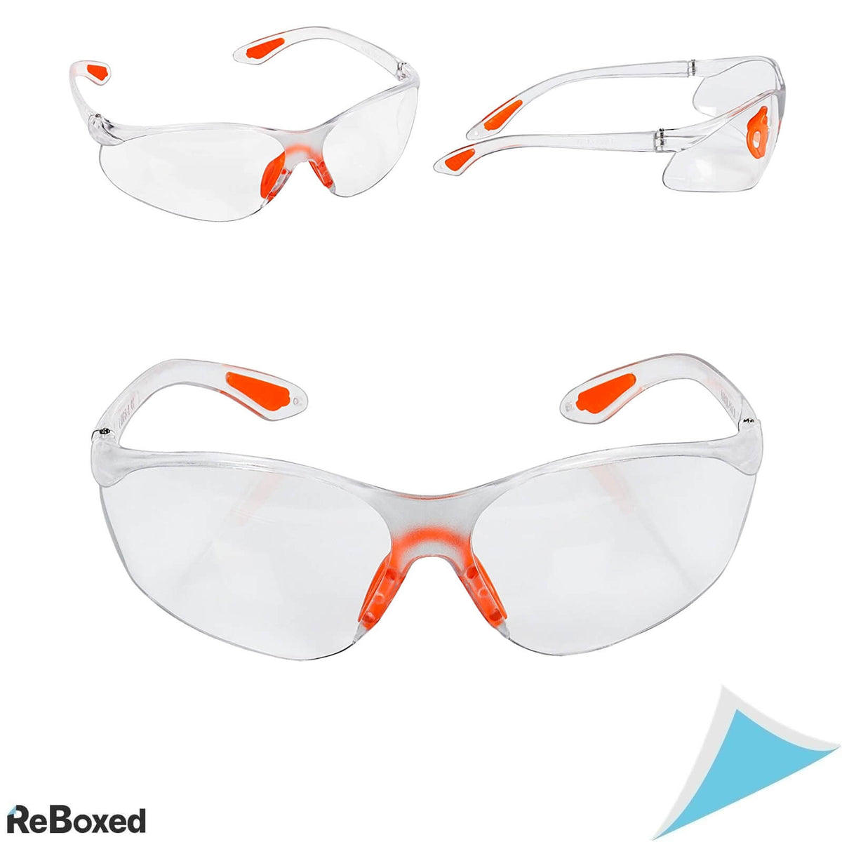 Kurtzy Set 12 Ochelari de Protectie Transparenti PPE