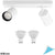Kyotech Plafoniera 2xLED Rotativa si Pivotanta 400lm 3000K