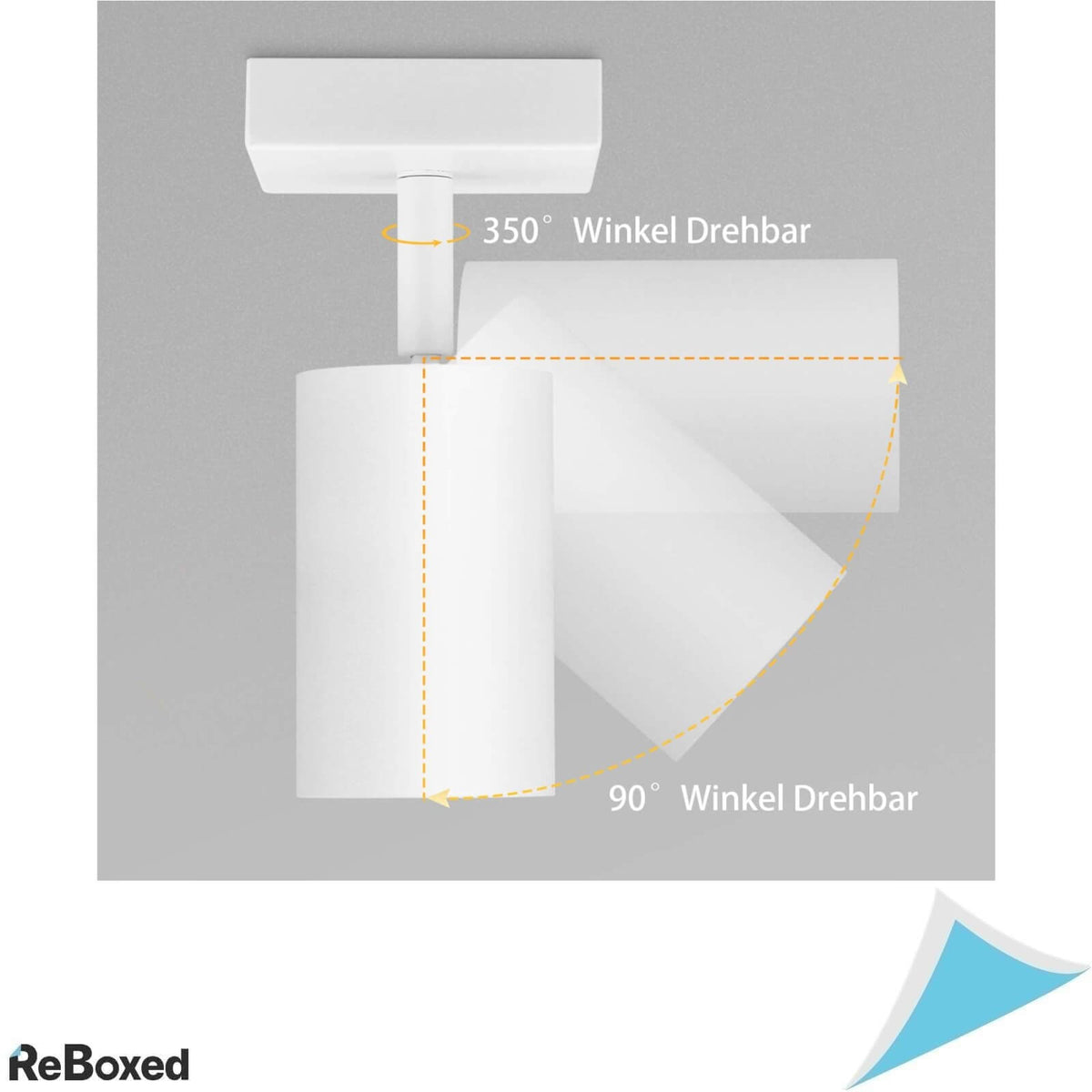Kyotech Plafoniera 2xLED Rotativa si Pivotanta 400lm 3000K