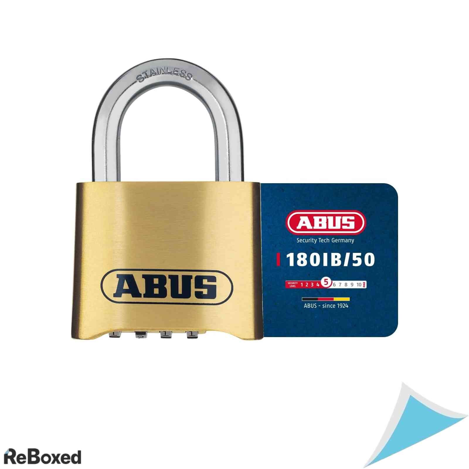 Lacat Alamita ABUS 180IB/50, Cifru Reformatabil 4 Cifre