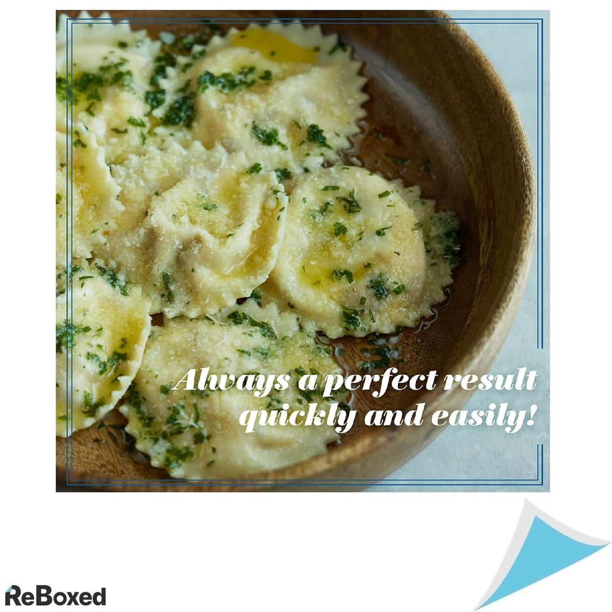 La Gondola Stampila Cutit Alama Paste Ravioli 100x50mm Rotund