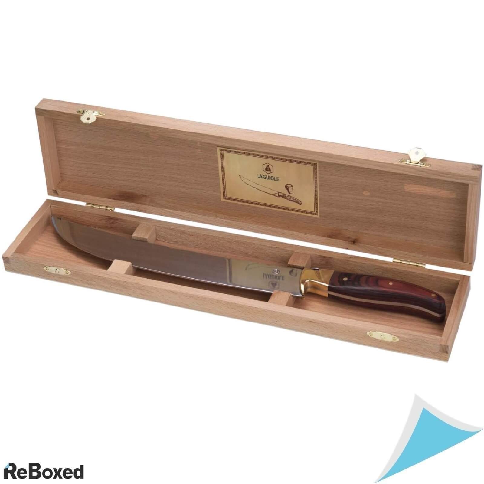 Laquoile L'Eclair Champagne Sabre La Roque cu maner Lemn