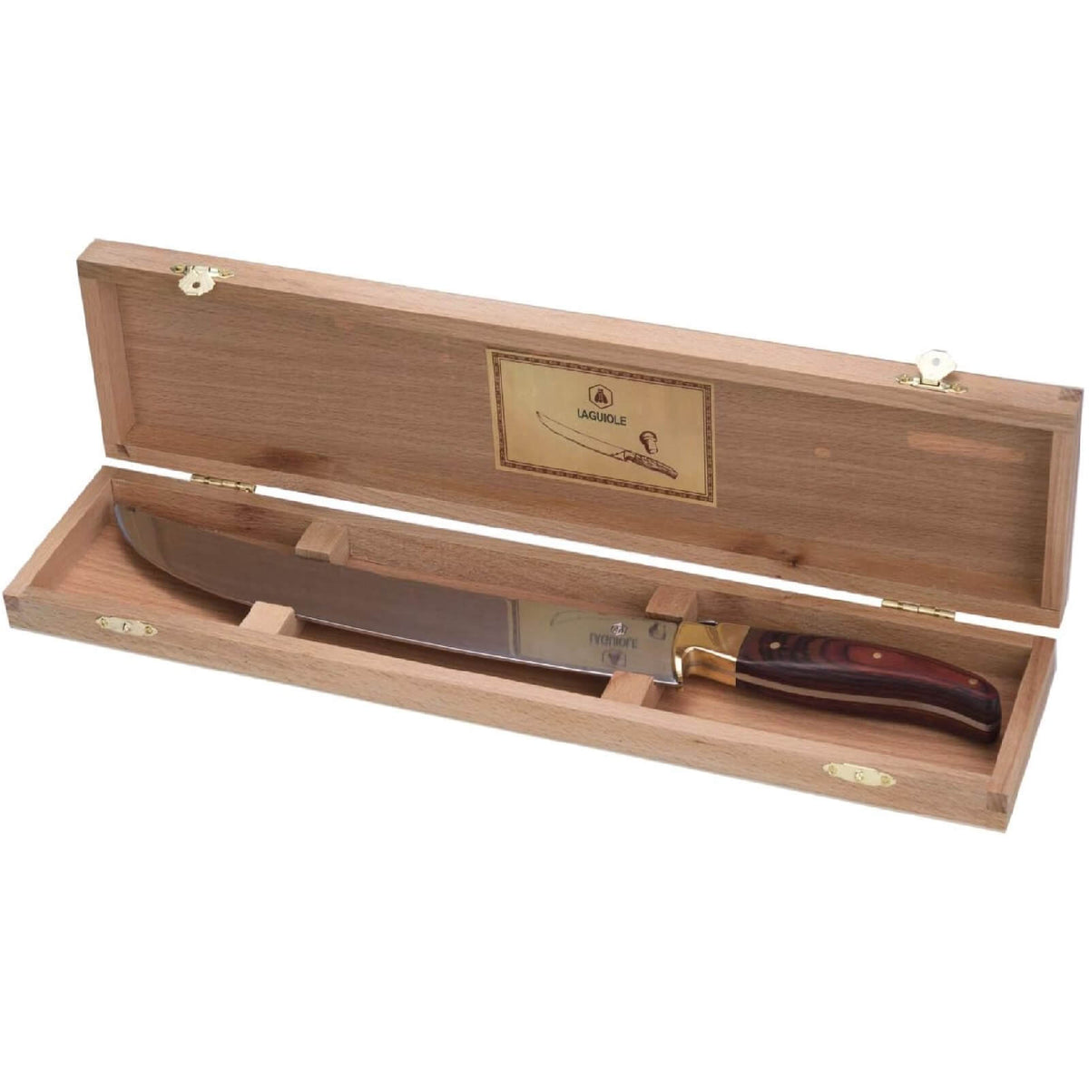 Laquoile L&#39;Eclair Champagne Sabre La Roque cu maner Lemn