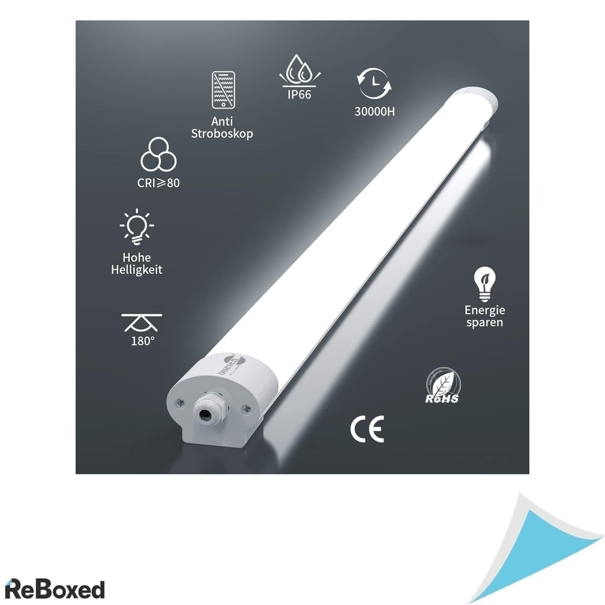 Lampa LED Öuesen 120 cm, 36W, 3600lm, IP66